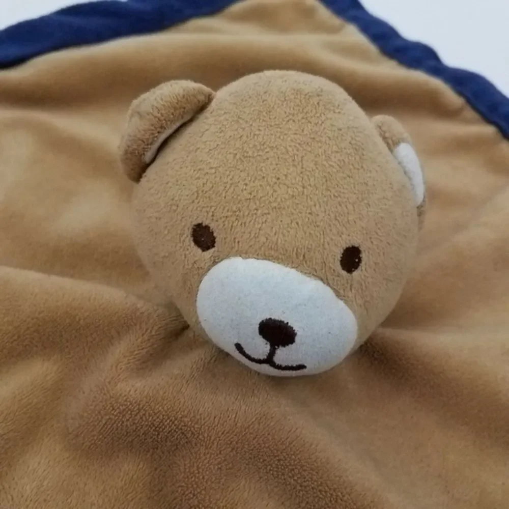 Tiddliwinks Lovey Blanket Bear Football Blue Boys Security Stuffed Animal Teddy